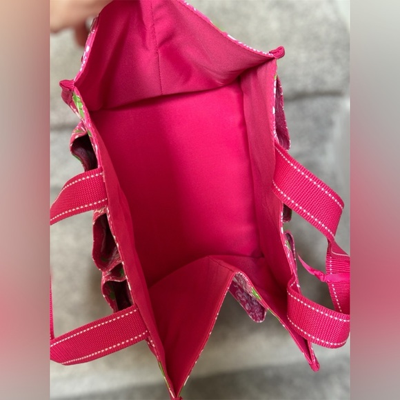 NEW | Lilly Pulitzer Caddy Tote in May Flowers Print – Multi-Use Organizer Bag - Picture 5 of 7